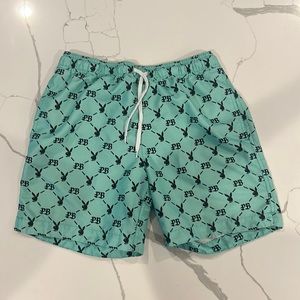 Playboy Monogram swimsuit shorts